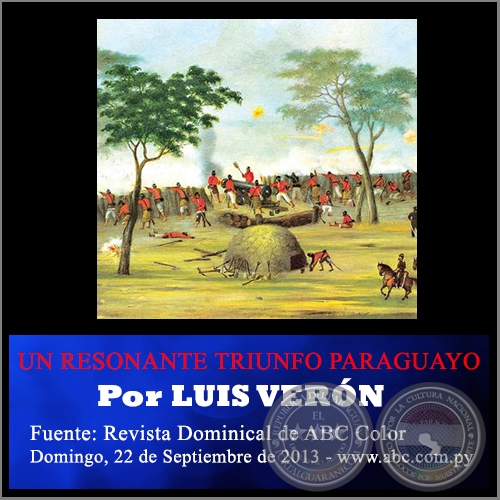 UN RESONANTE TRIUNFO PARAGUAYO - Por LUIS VERN - Domingo, 22 de Septiembre de 2013